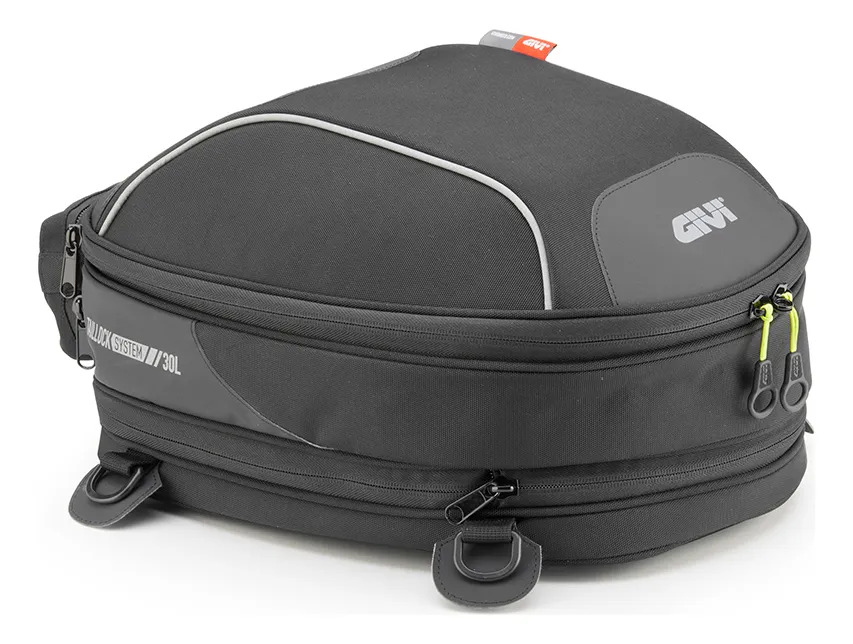 Bolso Sillín Convertible En Mochila Givi Ea147 30/38 L Rpm Negro