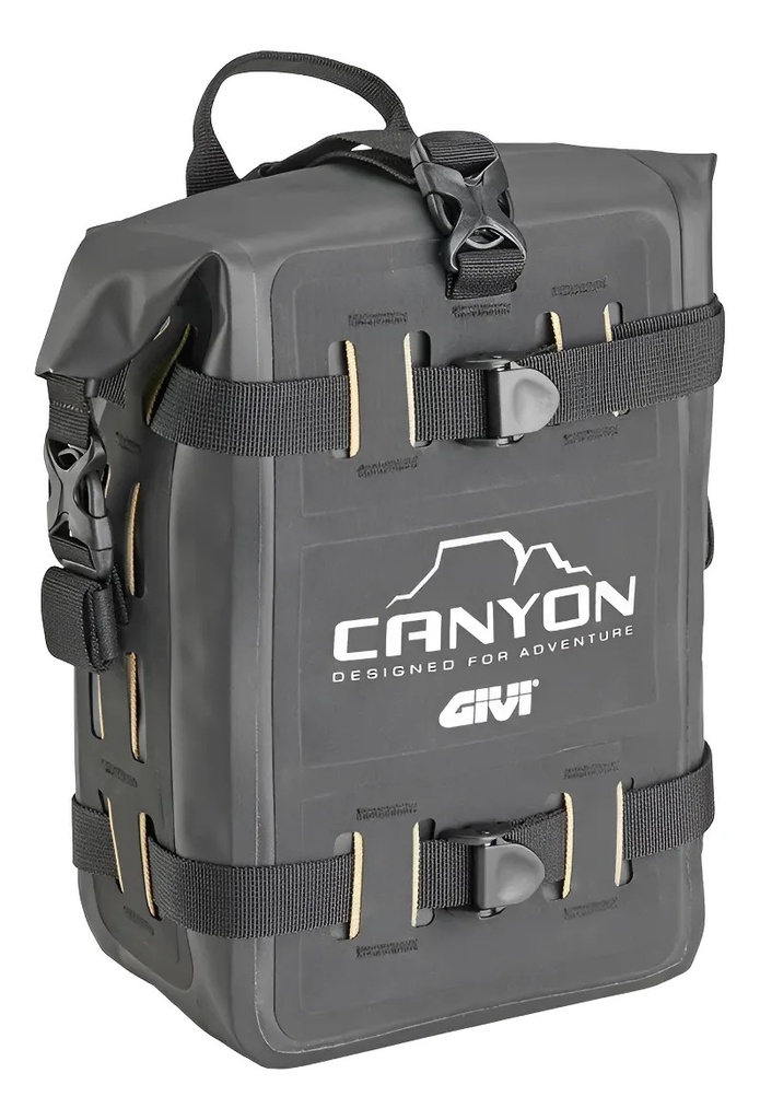 Bolso Cargo Moto Impermeable Givi Grt722b Rpm Negro