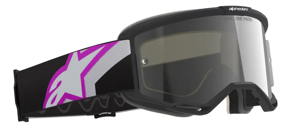 Antiparra Moto Alpinestars Vision 5 Rpm Negro Corp Ahumado Único