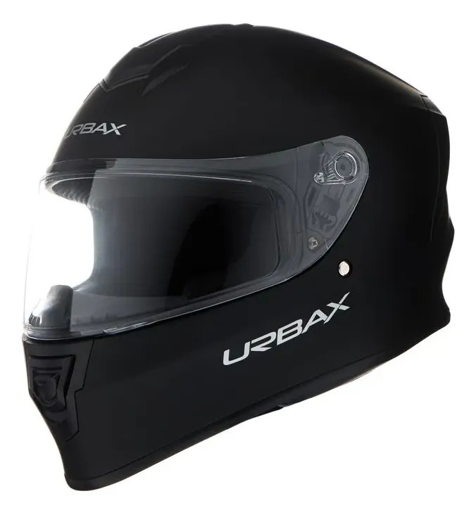 Casco Moto Integral Urbax Ff018 Mito Rpm Negro Solid Mate M
