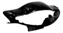 Carcaza Cubre Optica Delantera  Gilera Smash Bit Rpm