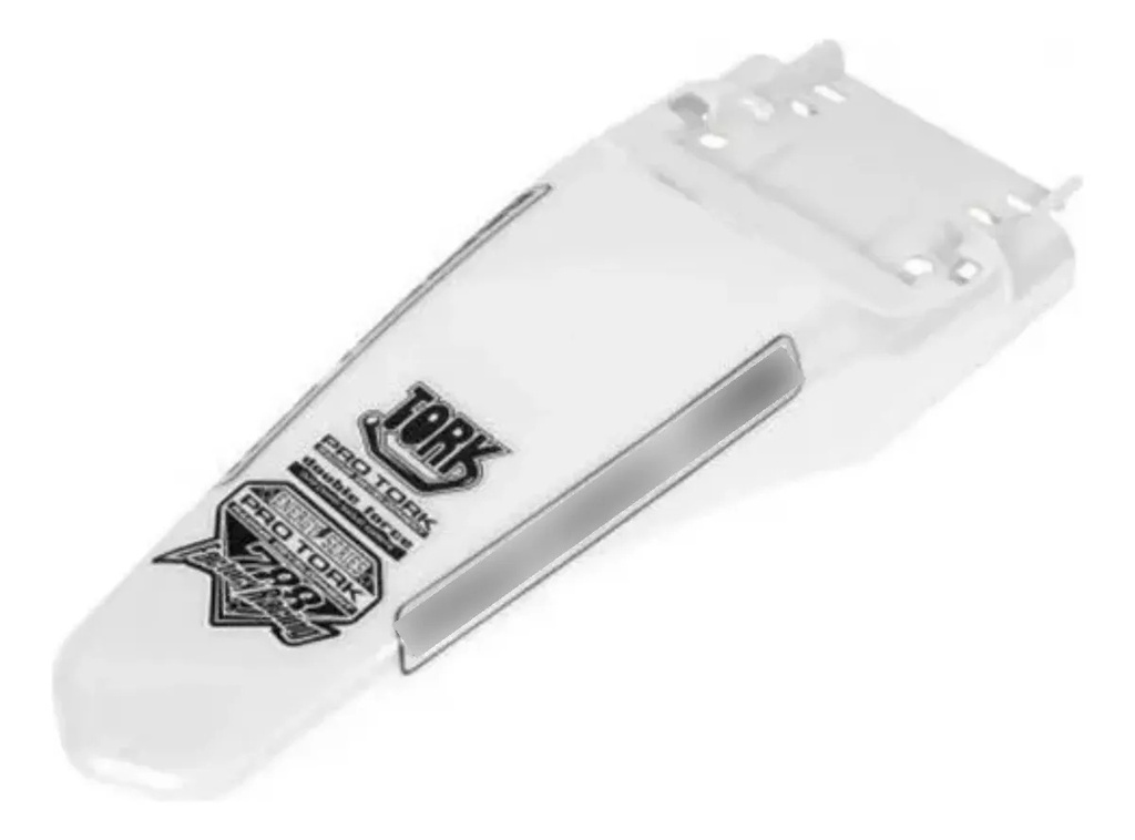 Guardabarro Trasero Colin Universal Pro Tork Mx2 Blanco Rpm