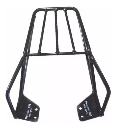 Rak Parrilla Porta Equipaje Bajaj Rouser 125 Reforzado Negro