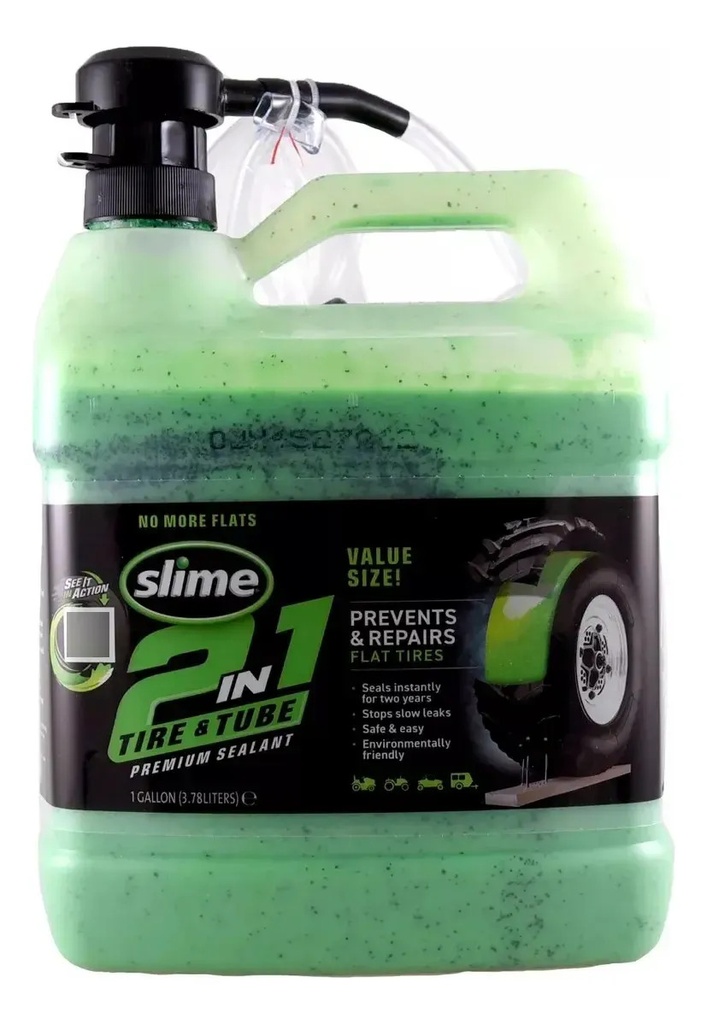 Slime Sellante 1 Galon Para Cubiertas 2 En 1  Rpm