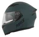 Casco Integral Moto Hawk Rs11x Doble Visor Rpm Verde Petroleo Solid Mate S